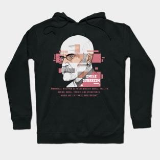 Emile Durkheim Hoodie